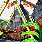 manège swinging-pirate-ship